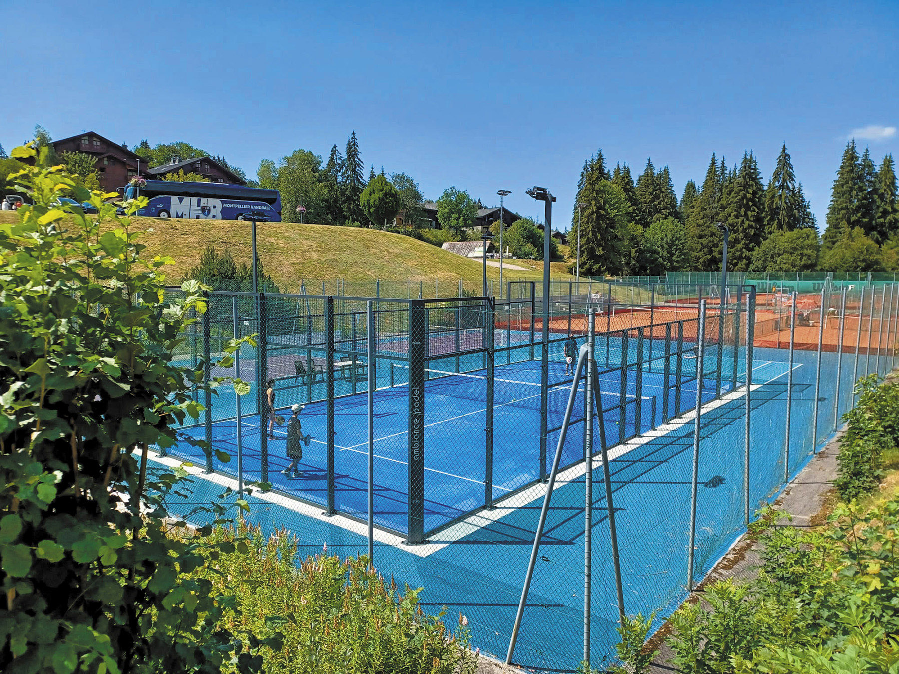 Les terrains du club